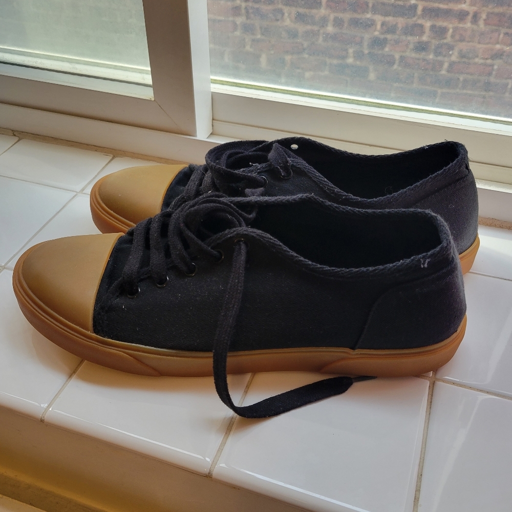 Black Canvas Shoes